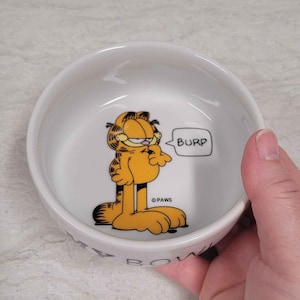 ガーフィールド犬用食器 Garfield Pet Bowl - Etsy
