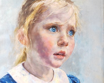 Kundenspezifisches Ölgemälde vom Foto, Familienporträt-Kunstwerk