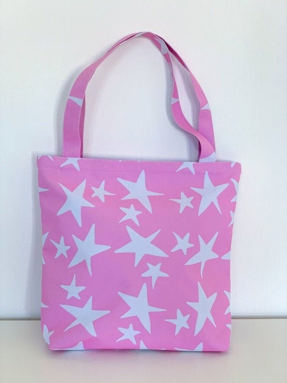 pink designer tote