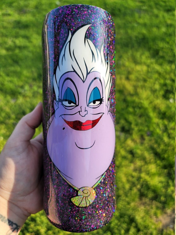Ursula tumbler the Little Mermaid tumblers
