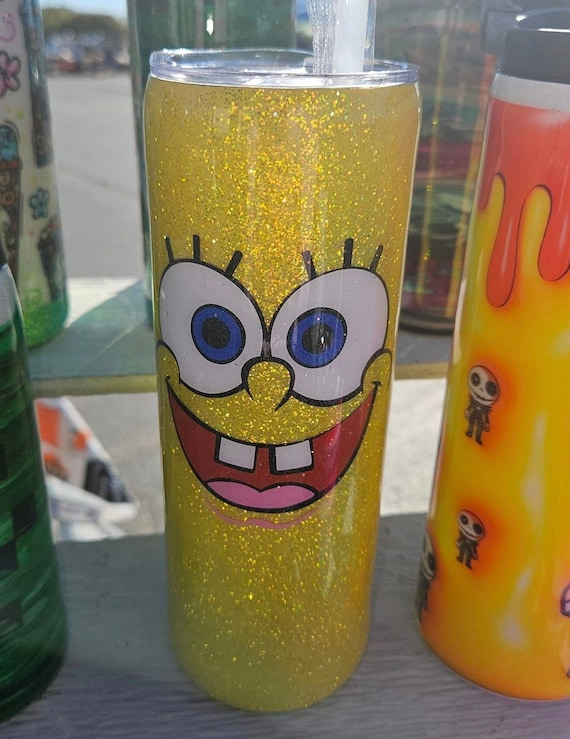 Cartoon tumblers Spongebob and Patrick tumbler