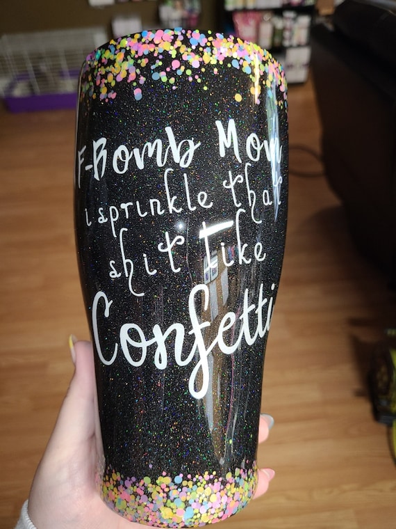 F-Bomb Mom tumbler