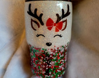 Christmas Reindeer Tumblers