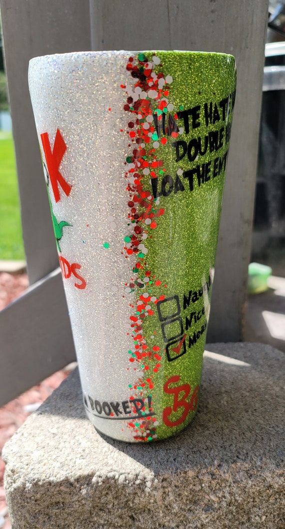 F them kids grinch tumbler