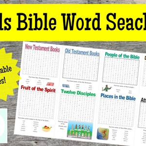 Bible Word Searches