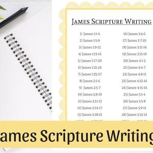 James 30-Tage-Schriftschreiben / Bibelleseplan