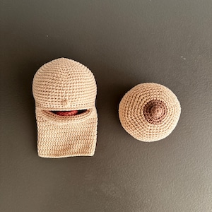 Hebammen Doula Geschenk-Set zum Stillen, Training-Laktations-Beraterin, Geburtshelfer Schülerin Häkelset, Baby Puppe Brust Demonstration