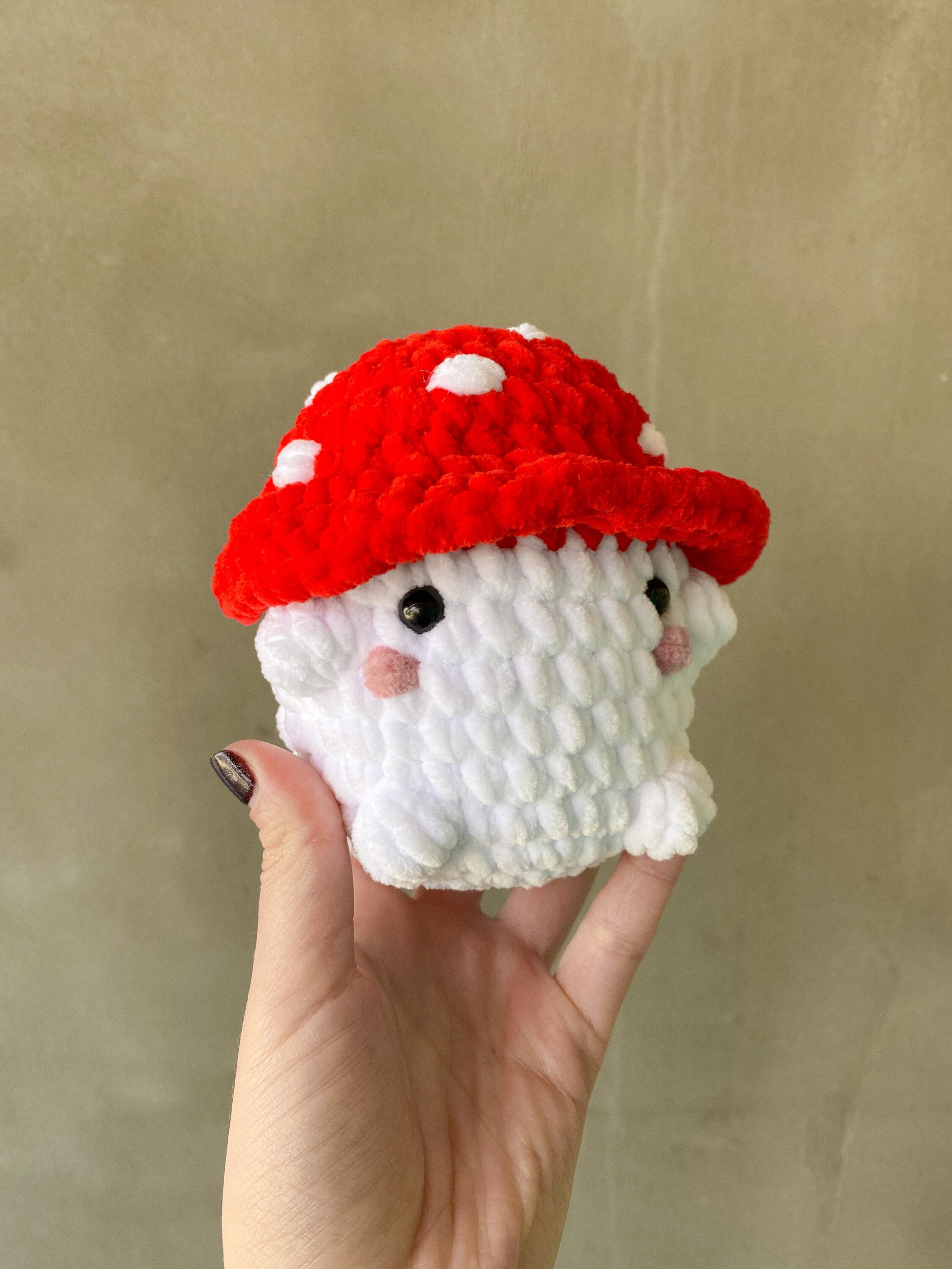 Emotional Support Mushroom - Stuffed Amanita Plushroom