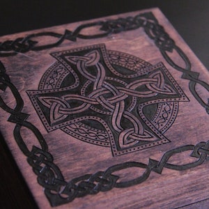 Celtic Cross Trinket Box