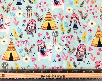 12pcs 6X6 Scrapbook PAPER Travel Vacation Adventure Llama Dream Catcher Arrow