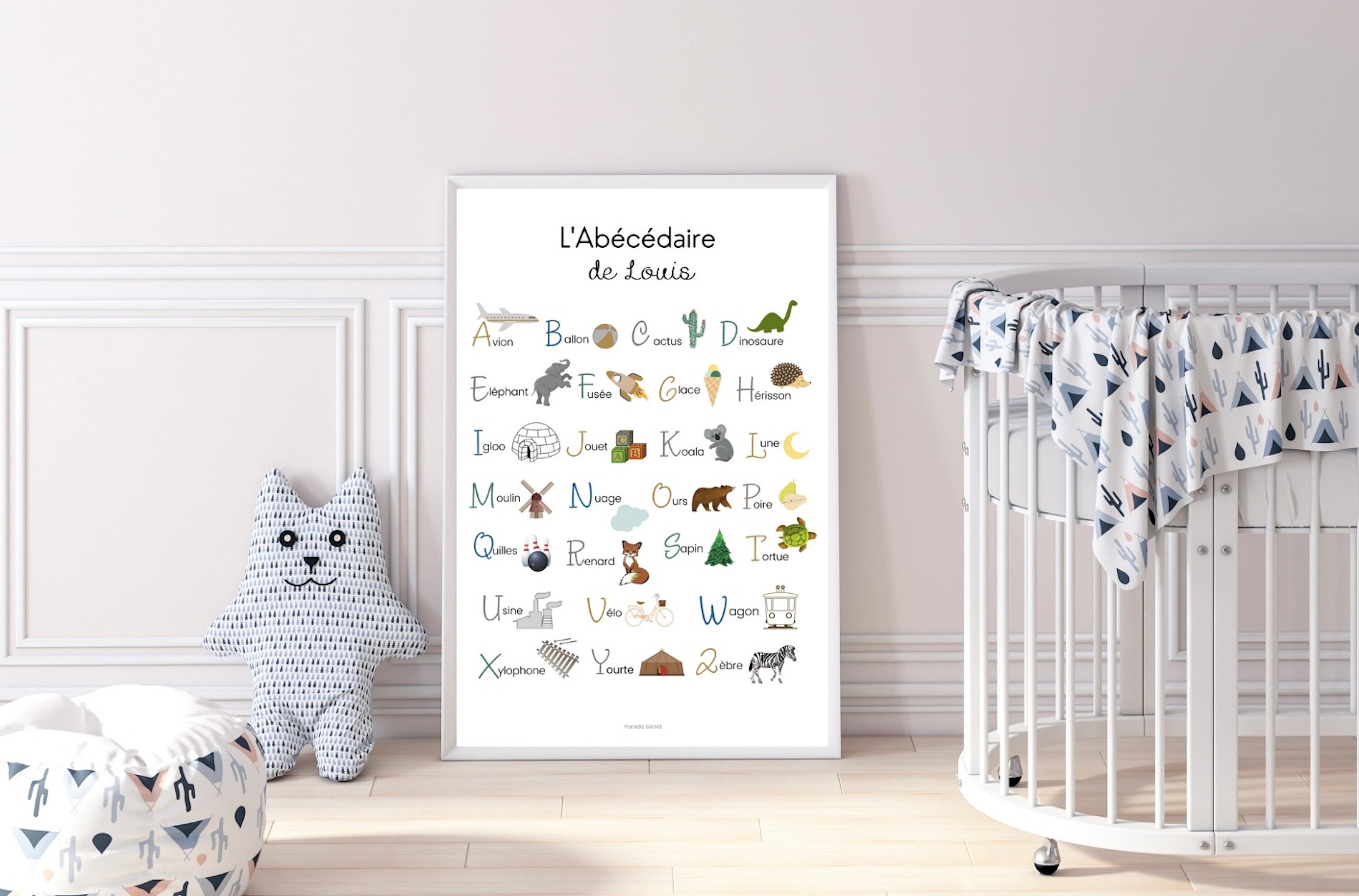 Affiche Abécédaire