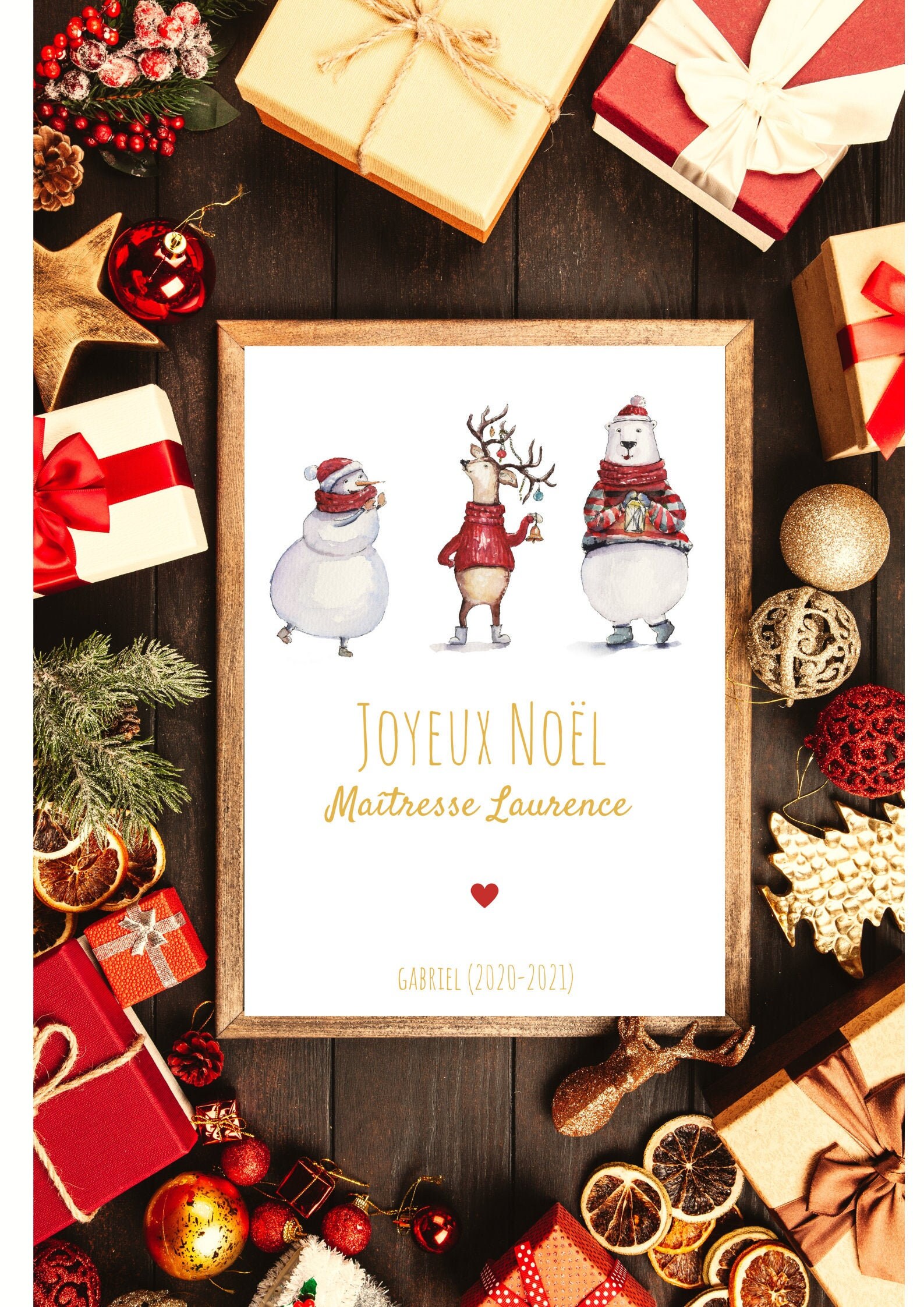 Affiche Joyeux Noël