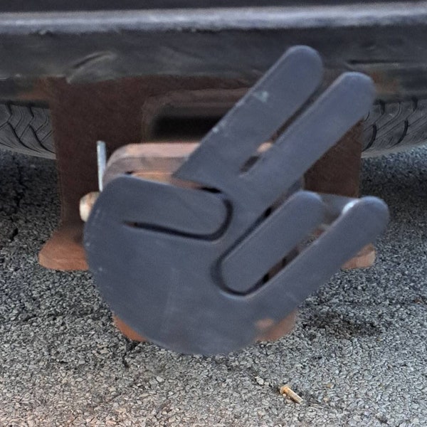 The Shocker hitch cover for 2 inch hitch