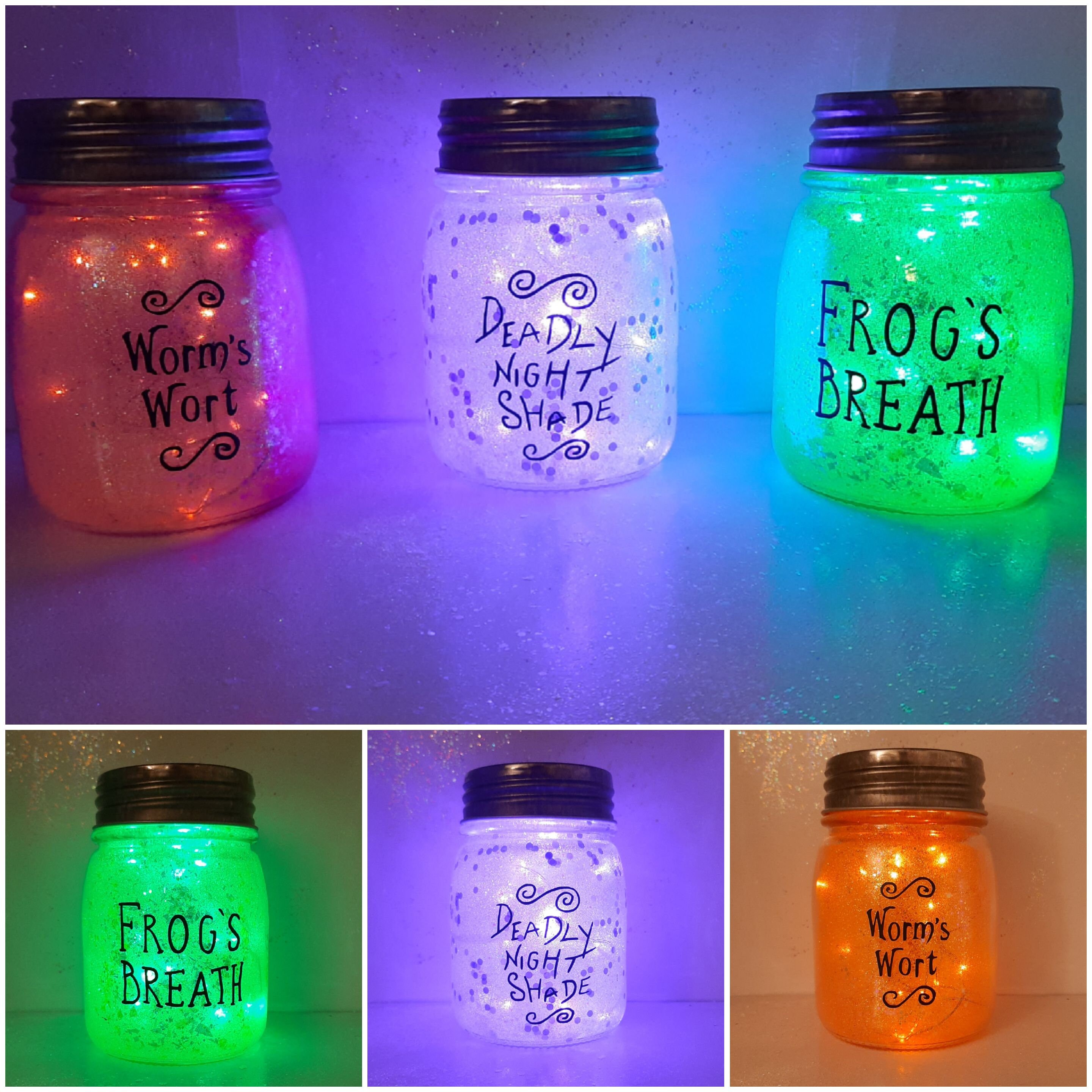 Nightmare Before Christmas Jar Set | Etsy