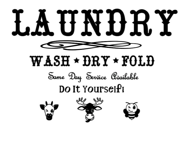 Laundry Room Sign Etsy