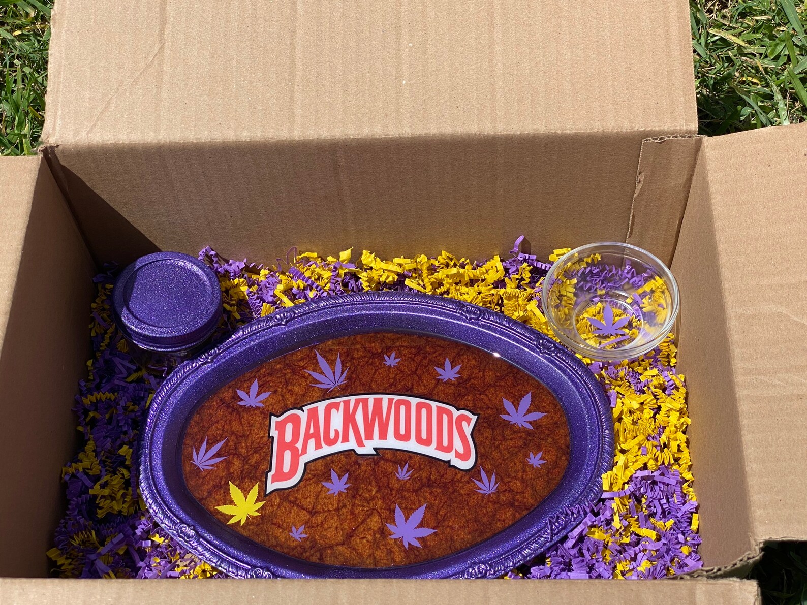 Backwoods Rolling Tray Set Etsy