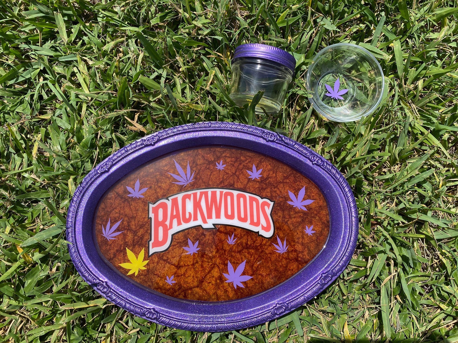 Backwoods Rolling Tray Set Etsy