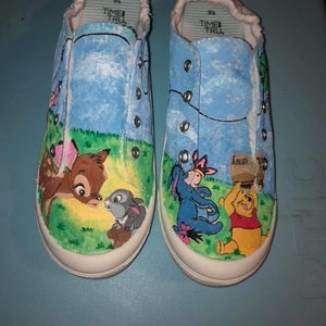 Handpainted Disney Shoes