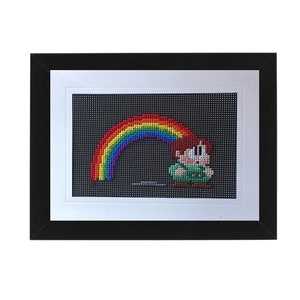 Regenbogen Kind Kreuzstich 5 x 7 Karte