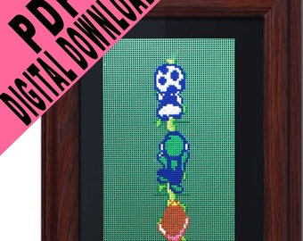 Mario Vine Cross Stitch Pattern