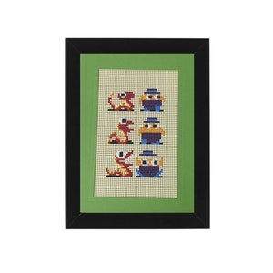 Schlange Überraschung! Kreuzstich 5 x 7 Karte