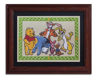 Winne the Pooh and Friends Cross Stitch