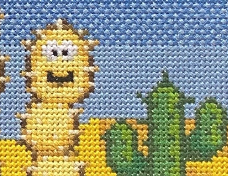 Cacti Guys Cross Stitch image 3