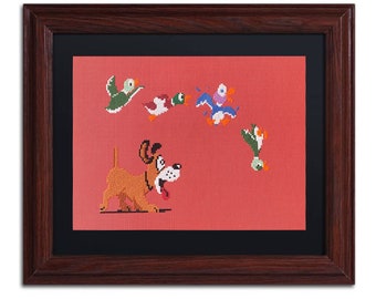 Duck Hunt, The Birds Cross Stitch