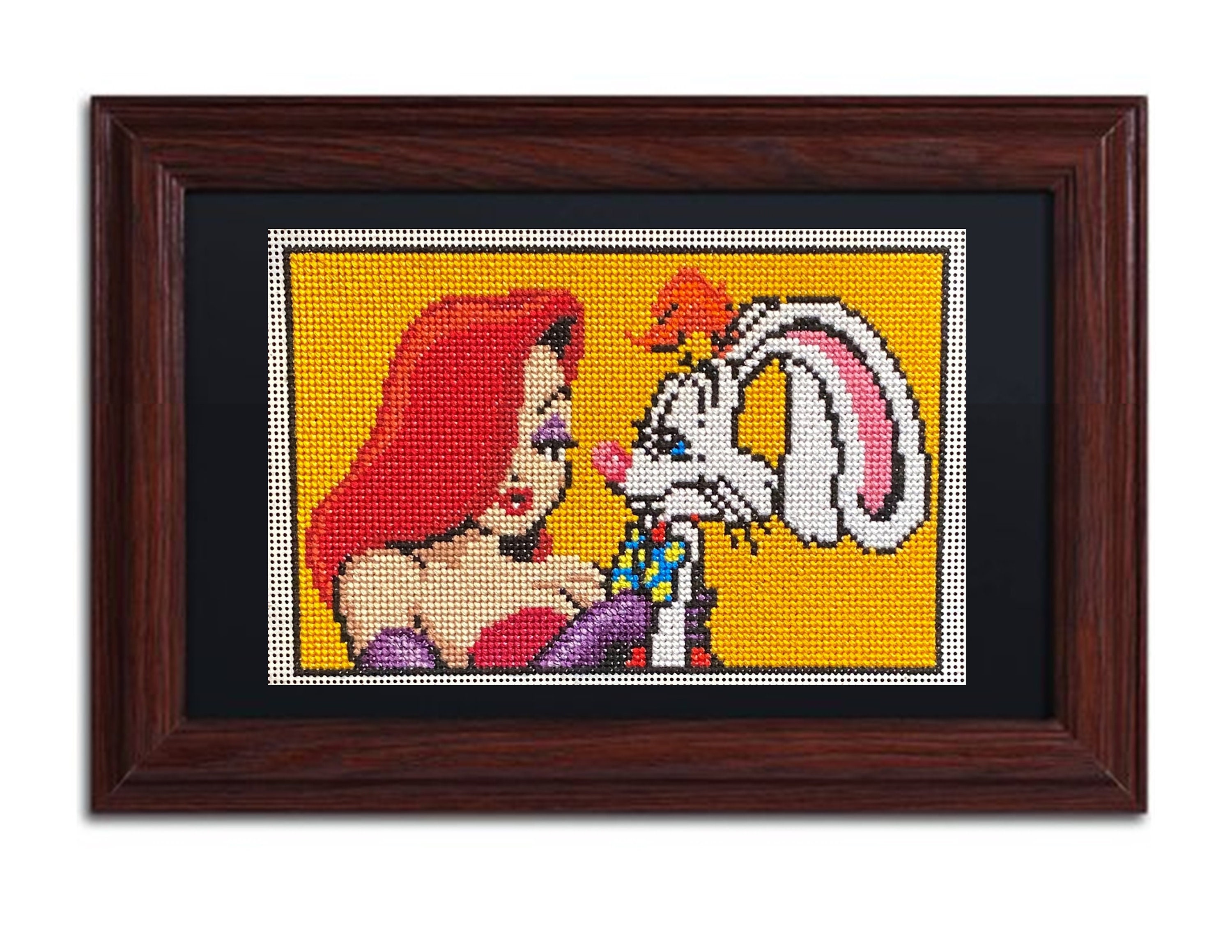 Jessica Rabbit Cross Stitch - Etsy
