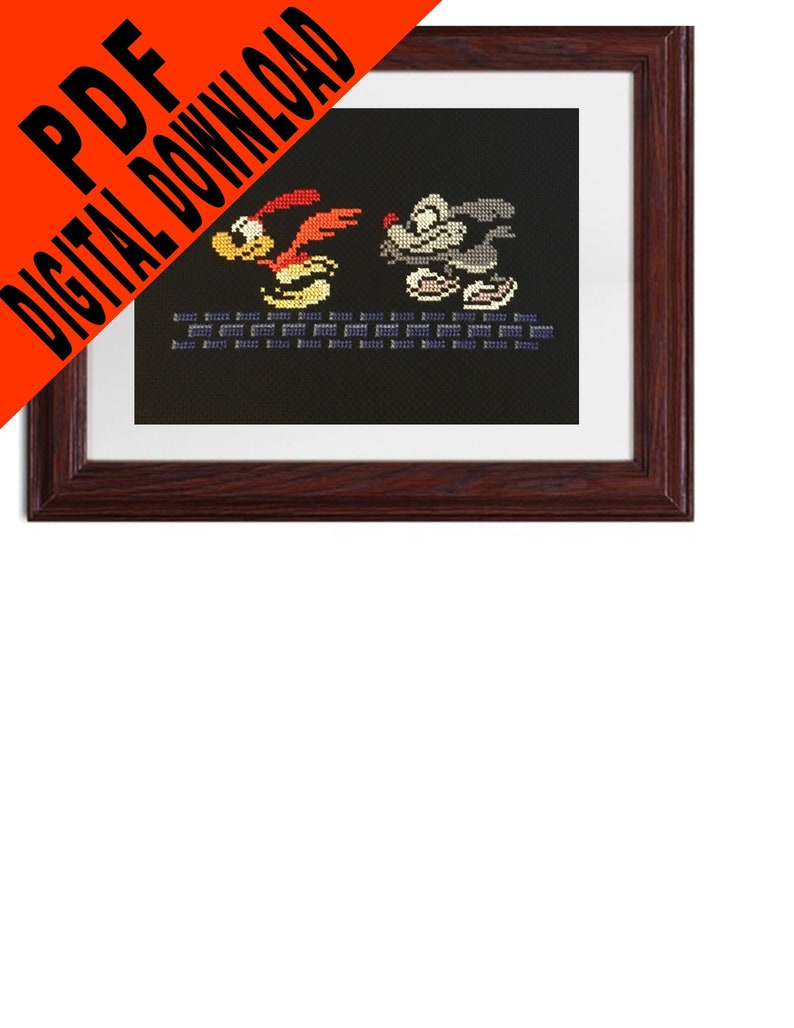 Road Runner Tiny Toons Cross Stitch Pattern Etsy