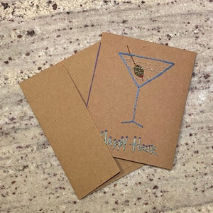 Happy Hour Martini-kaart