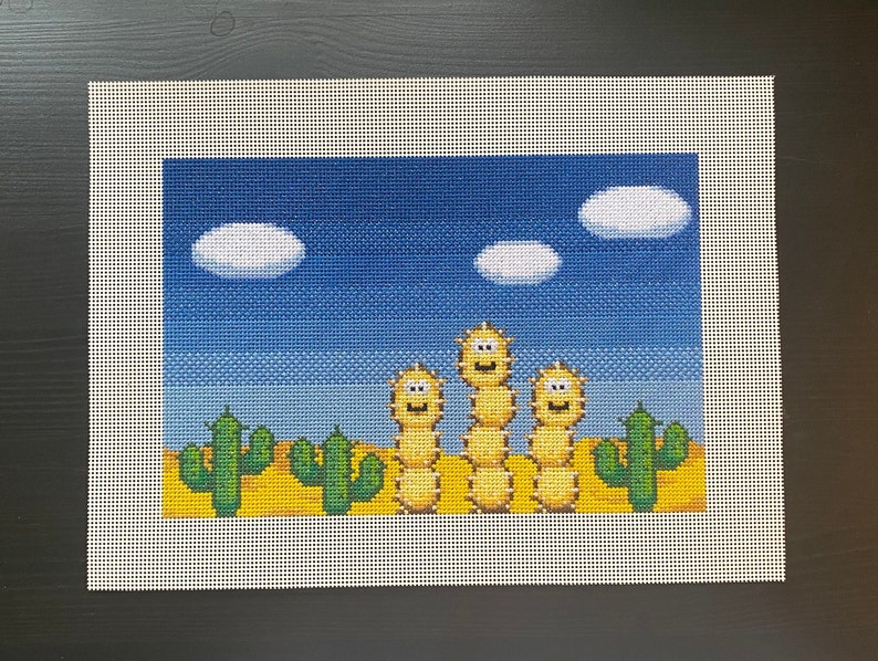 Cacti Guys Cross Stitch image 2