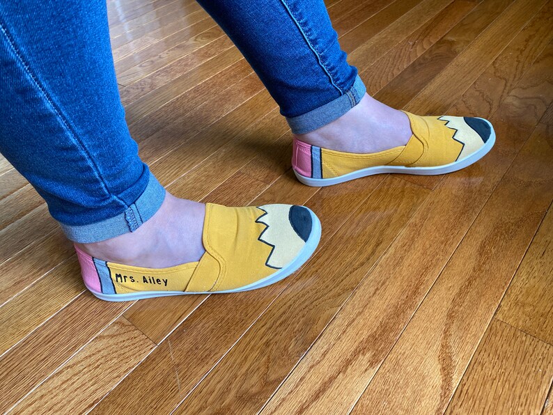 custom teacher shoes