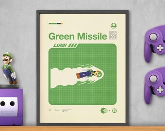 Smash Bros Moveset Series - LUIGI / GREEN MISSILE no.9
