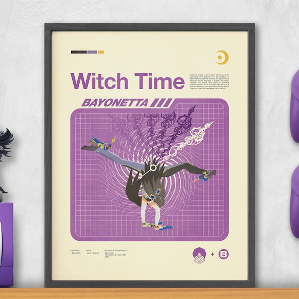 Serie de movimientos de Smash Bros - BAYONETTA / WITCH TIME n.º 63