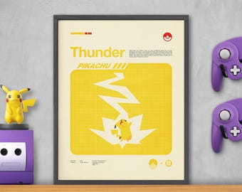 Smash Bros Moveset Series - PIKACHU / THUNDER no.7