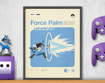 Smash Bros Moveset Series - LUCARIO / FORCE PALM no.41