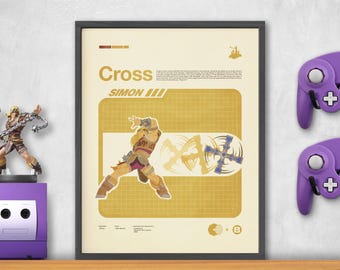 Smash Bros Moveset Series - SIMON / CROSS no.66