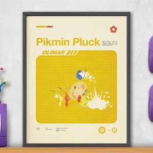 Pikmin poster - Etsy 日本