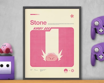 Smash Bros Moveset Series - KIRBY / STONE no.6