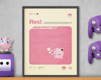 Smash Bros Moveset Series - JIGGLYPUFF / REST no.12