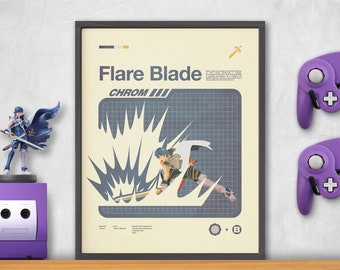 Smash Bros Moveset Series - CHROM / FLARE BLADE no.25e