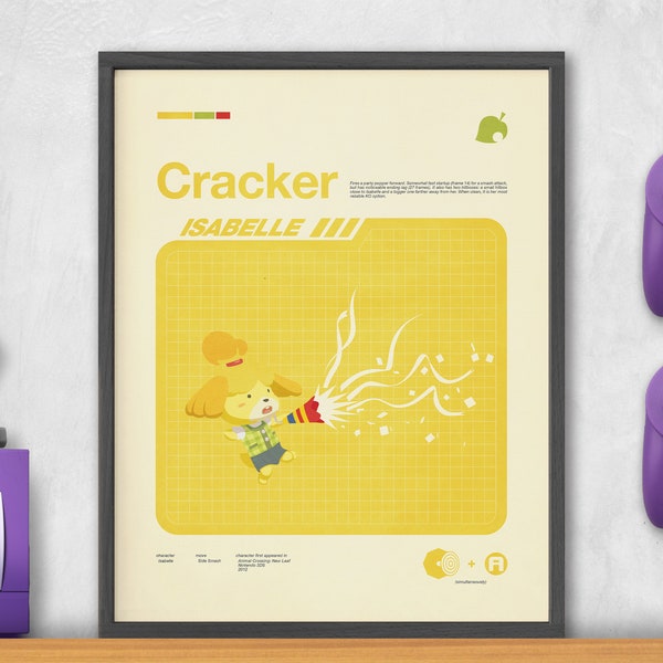 Super Smash Bros Moveset Series - ISABELLE / CRACKER no.68