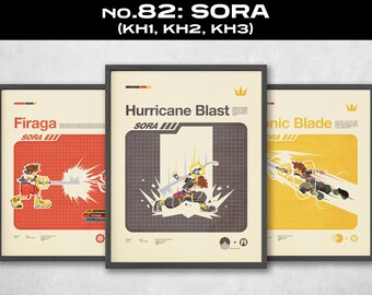 Smash Bros Moveset Series - SORA no.82 (3 OPTIONS)