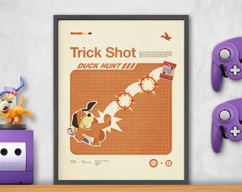 Smash Bros Moveset Series - DUCK HUNT / Trick Shot no.59