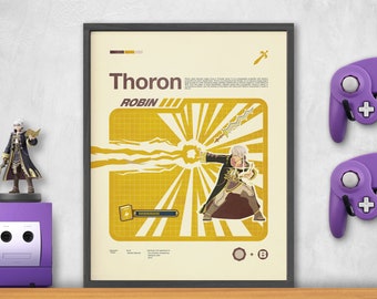 Smash Bros Moveset Series - ROBIN / THORON no.56