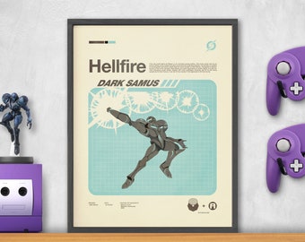 Smash Bros Moveset Series - DARK SAMUS \ HELLFIRE no.4ε