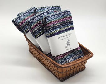 Handwoven 100% Cotton Towel: Soft, Absorbent, Kitchen or Bath