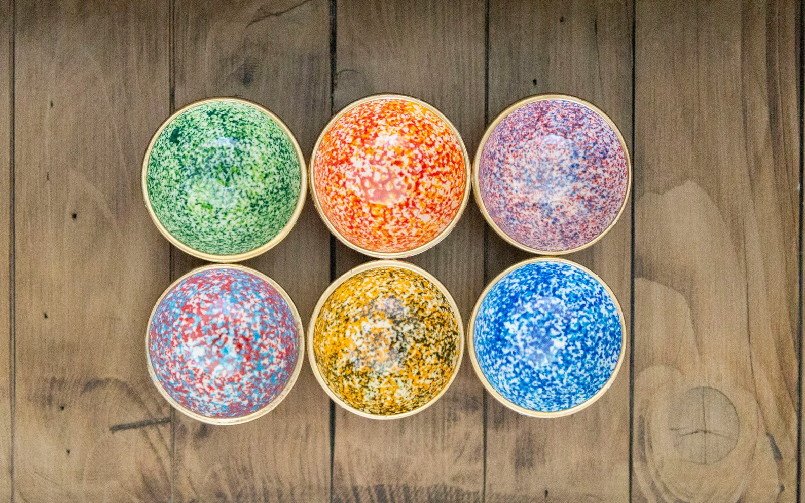 SMALL CERAMIC BOWLS Set of 6 Quirky Style Handmade Snack Etsy