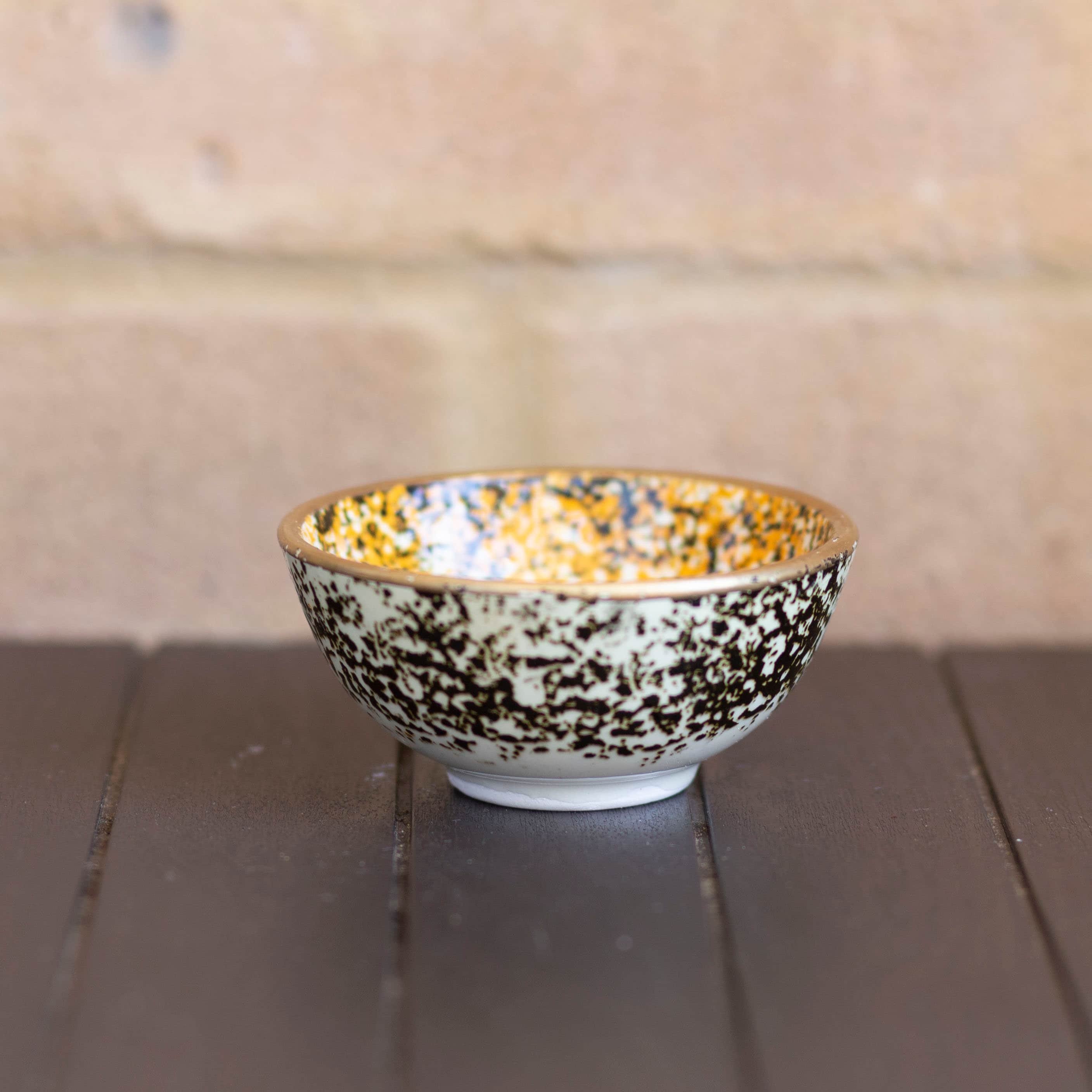 SMALL CERAMIC BOWLS Set of 6 Quirky Style Handmade Snack Etsy